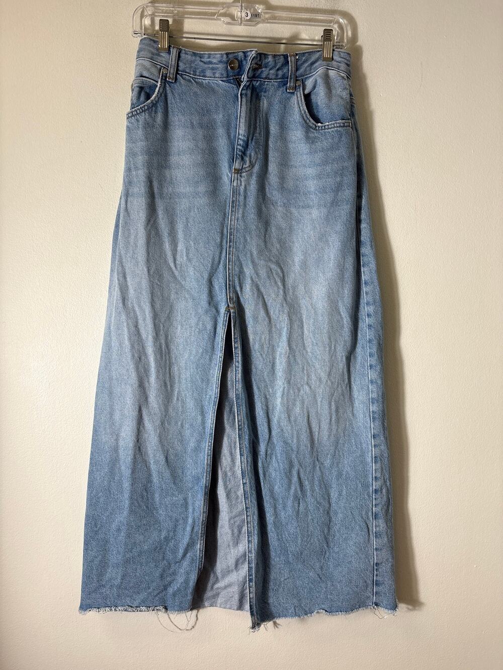 Pilcro Denim Maxi Skirt Sz 6